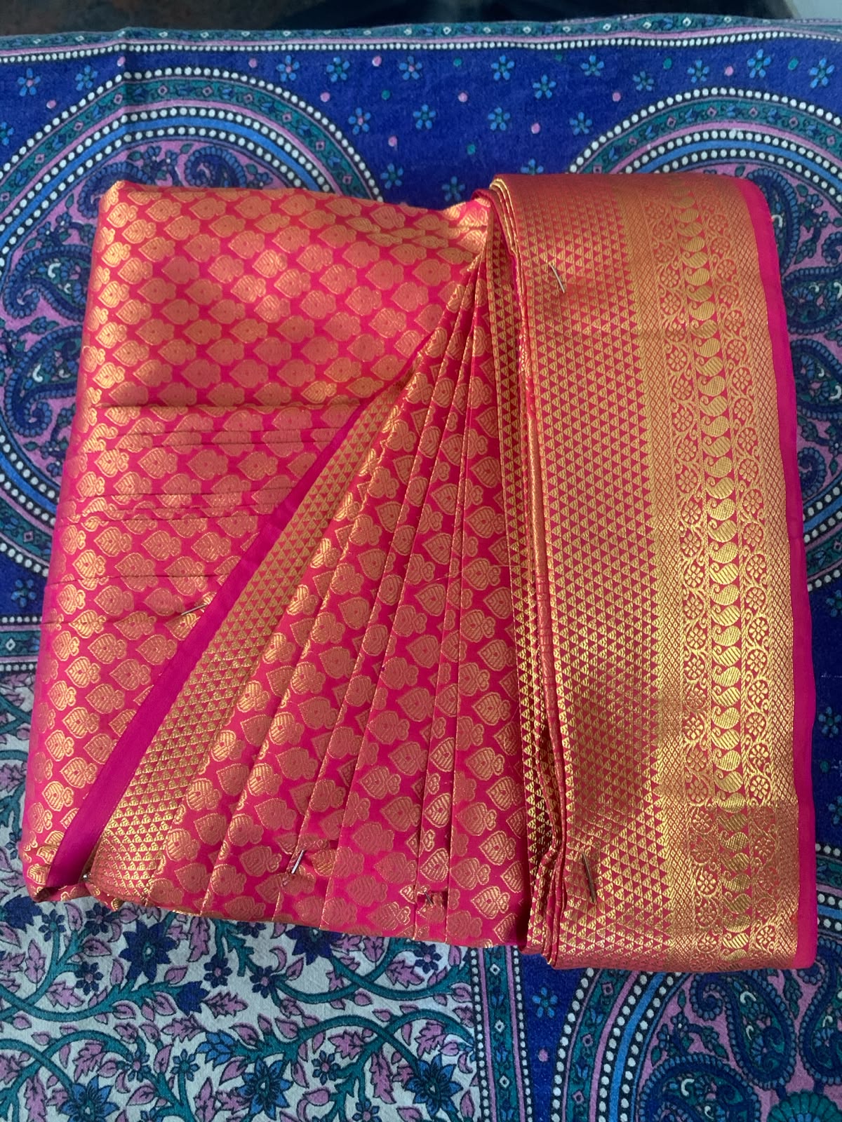 Saree Pre-Pleating